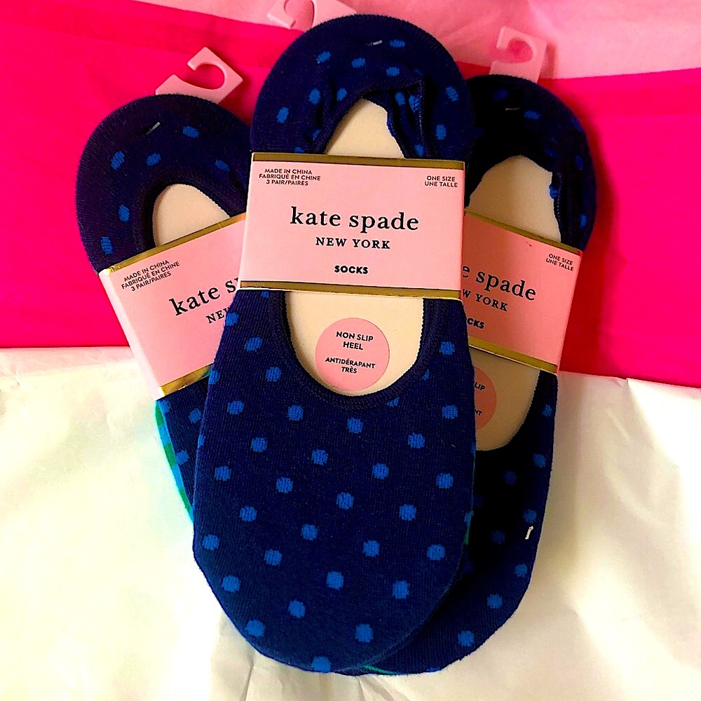 NWT Kate Spade liner socks 3 pairs